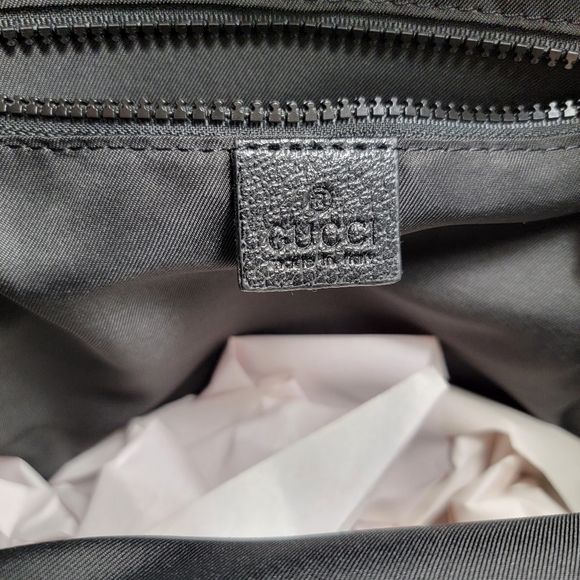 Gucci Embroidered Nylon Backpack - Picture 3 of 16